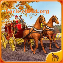 Horse Carriage Offroad Transport Game icon