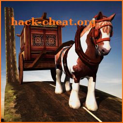 horse carriage sim impossible track & fast driving icon