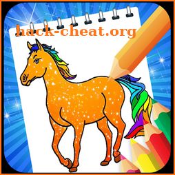 Horse Coloring Game icon