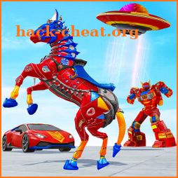 Horse Robot Car Game – Space Robot Transform wars icon