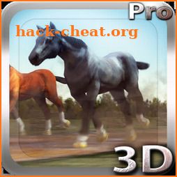 Horses 3D Live Wallpaper icon