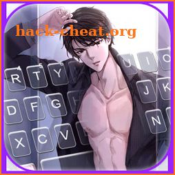 Hot Muscle Man Keyboard Background icon