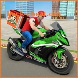 Hot Pizza Food Delivery Games: Bike Driving Games icon