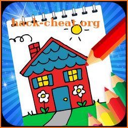 House Coloring Game icon