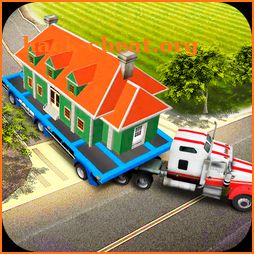 House Transport Truck Moving Van Simulator icon