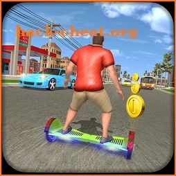 Hoverboard Rush Racer: Mega Stunt Simulator icon
