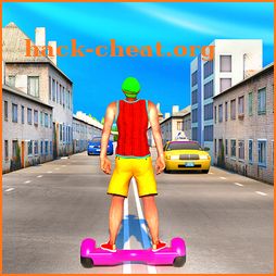Hoverboard Traffic Racing icon