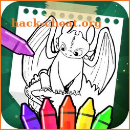 How to color & train your dragon icon