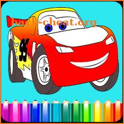 How To Color  Lightning Mcqueen icon
