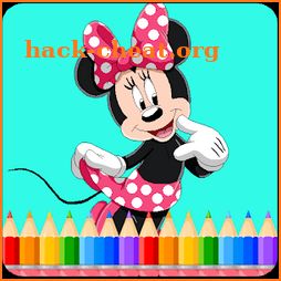 How To Color Minnie Mouse icon