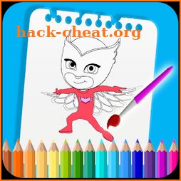 How To Color Pj Mask Coloring Book For Adult icon