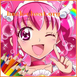 How to Color Pretty Cure icon
