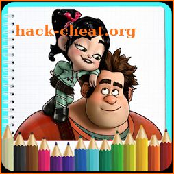 How To Color Ralph Breaks the Internet icon