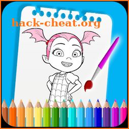 How To Color Vampirina Coloring Book For Adult icon