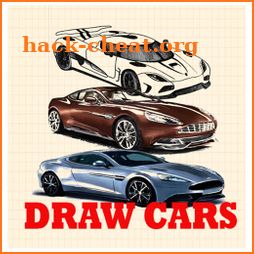 How to draw a car step by step icon