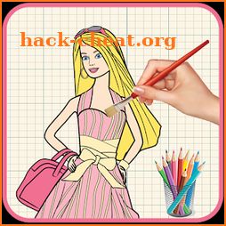 How To Draw Barbie - Step By Step Easy icon