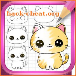 How To Draw Cute Animal icon