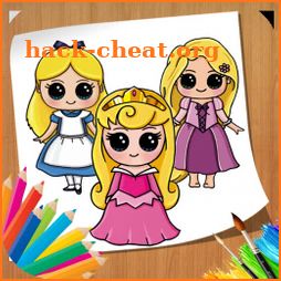 How to Draw Cute Princess - Learn Drawing icon