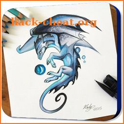 How to Draw Dragon icon