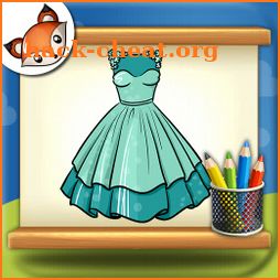 How to Draw Dresses Step by Step Drawing App icon