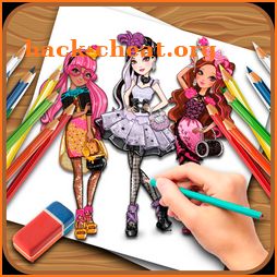 How to draw Ever After High icon