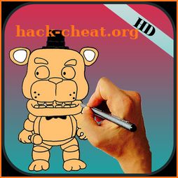 How to Draw FNAF icon