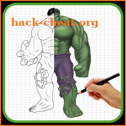 How To Draw Hulk - Step By Step Easy icon