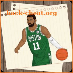 How to draw Professional US Basketball Players icon