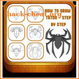 How to Draw Tattoo -Step by step icon