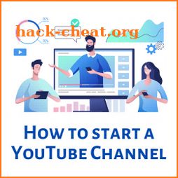 How to start a YouTube channel for beginners icon