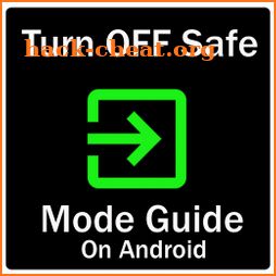 How to turn off safe mode icon