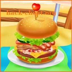Huge Super Burger Cooking icon