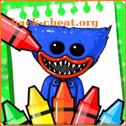 Huggy Wuggy Coloring Horror Playtime icon
