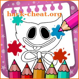 Huggy Wuggy Playtime Coloring icon