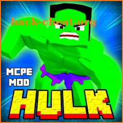HuIk Mod in MCPE + Incredible Superheroes Skins PE icon