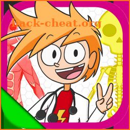 Human body adventure for kids icon
