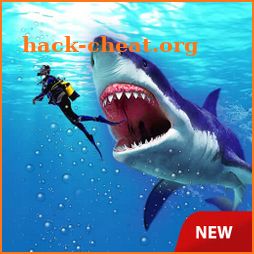 Hungry Shark Attack - Wild Shark Game 2019 icon