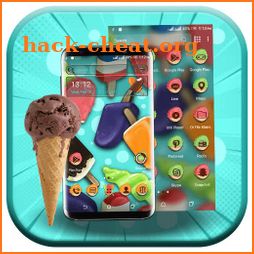 Ice Cream Candy Launcher Theme icon
