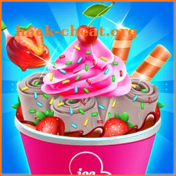 Ice Cream Roll Maker : Ice Cream Cooking Chef Game icon
