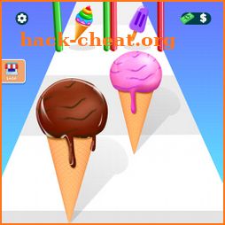 Ice Cream Stack Runner Games icon