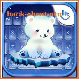 Ice Cute Bear Keyboard Theme icon