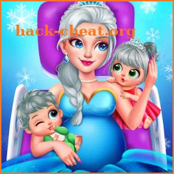 Ice Princess Mommy Baby Twins icon