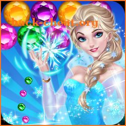 Ice Queen Game Bubble Shooter icon