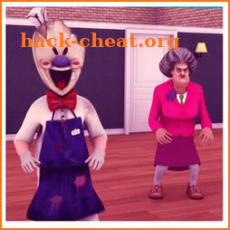 Ice Teacher Scream Scary 3D icon