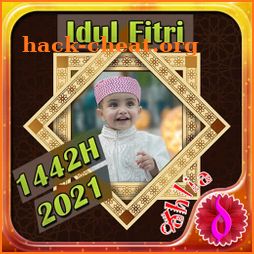 Idul Fitri Photo Card Frame 2021 icon