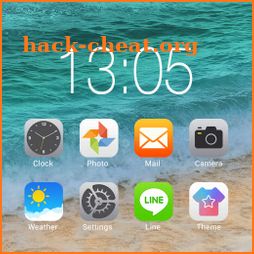 iLauncher OS13-Phone X style icon