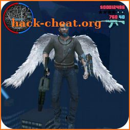 Immortal Angel Wings Hero : Devil Crime City icon