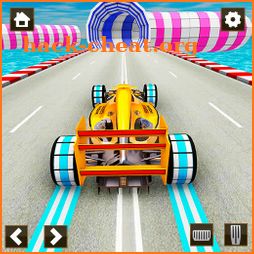 Impossible Formula Car Racing Stunt New Free Games icon