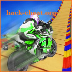 Impossible Motorcycle Stunts : Mega Tracks Race icon