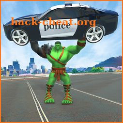 Incredible Monster Green Hero New City Battle 2021 icon